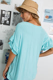 Ruffle tunic